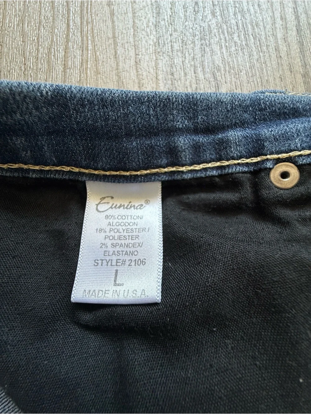 Eunina Dark Blue Denim Shorts - Women's